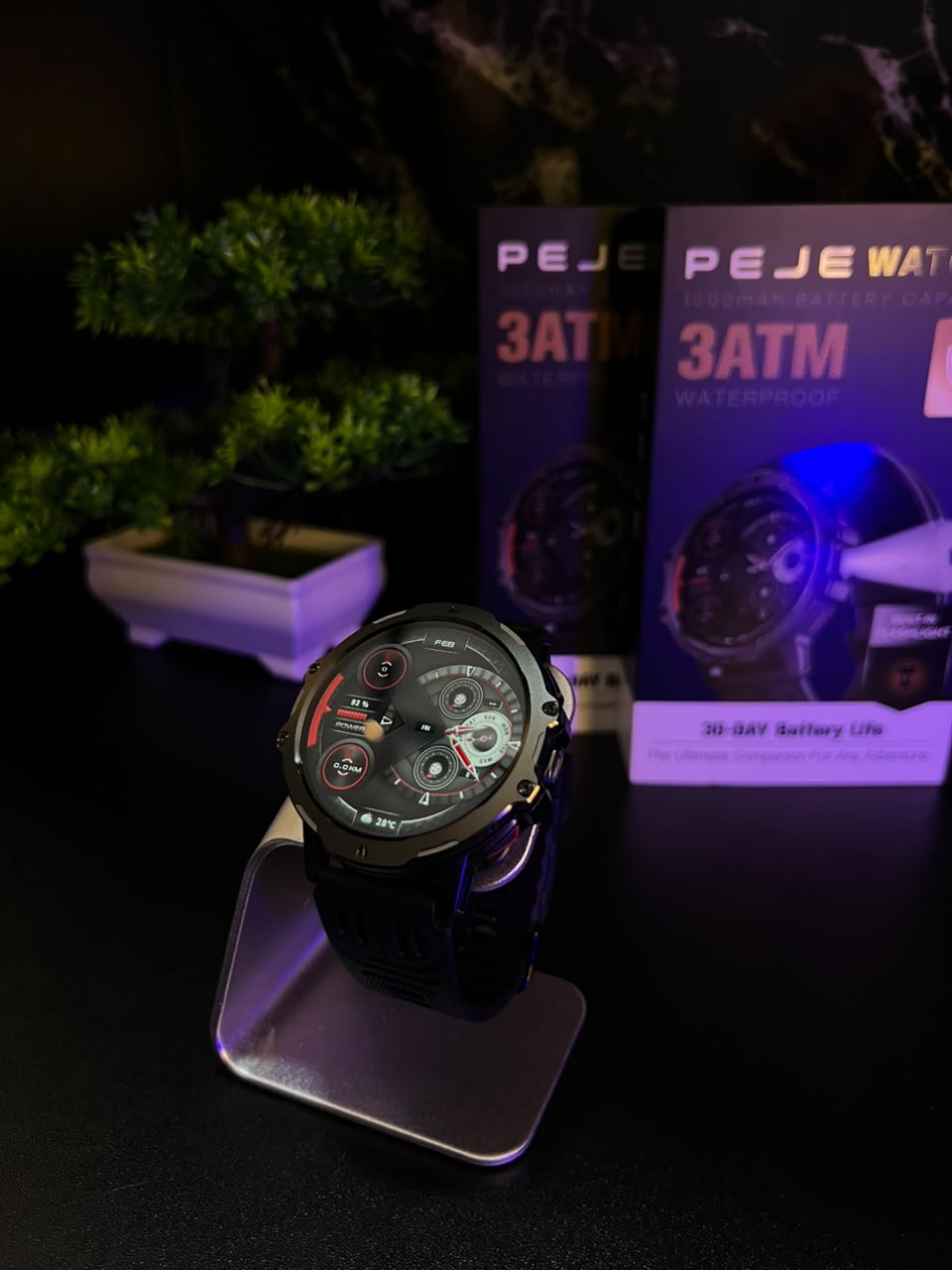 Smartwatch PEJE ZW15 disponível na NEWSMART